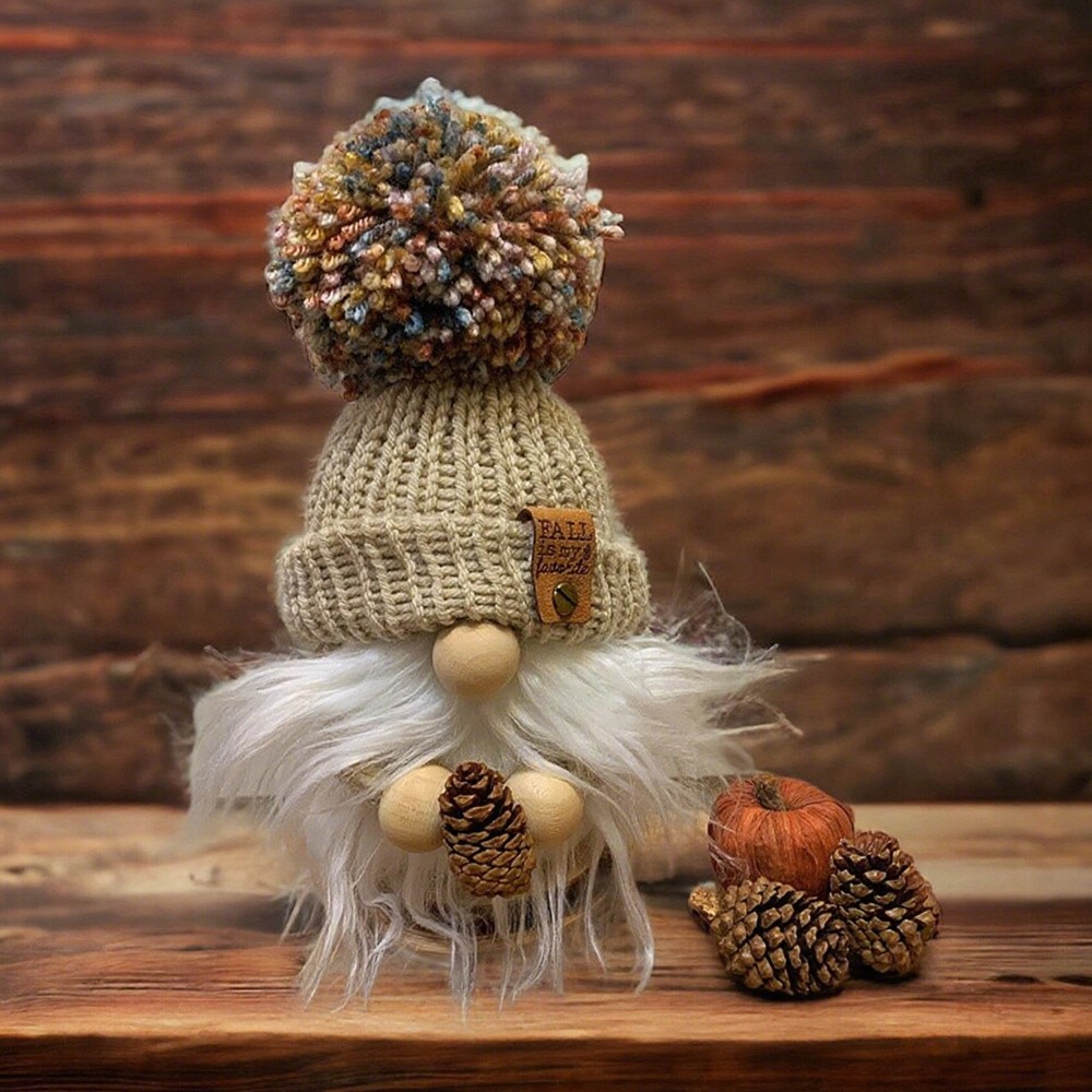 Fall Farmhouse Gnome Tiered Tray Home Decor