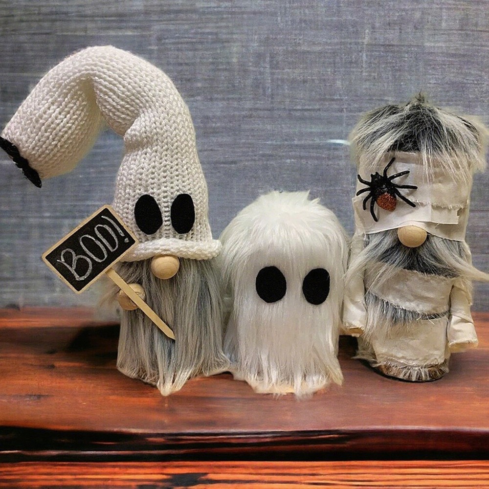 Halloween Gnome Tiered Tray Home Decor
