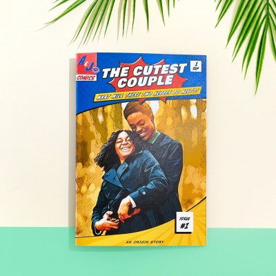 Personalized Comic Book For Couple Valentine's Day Anniversary Gift