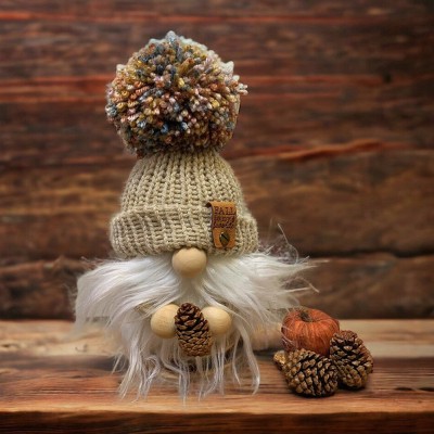 Fall Farmhouse Gnome Tiered Tray Home Decor