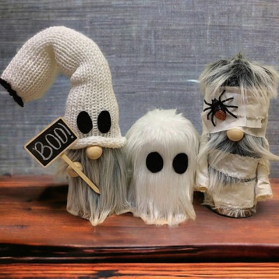 Halloween Gnome Tiered Tray Home Decor