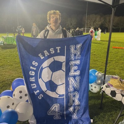 Personalized Sports Blanket Custom Name and Number Team Gift