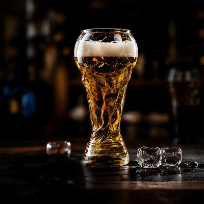 World Cup Trophy Beer Glass Gift for Soccer Fans