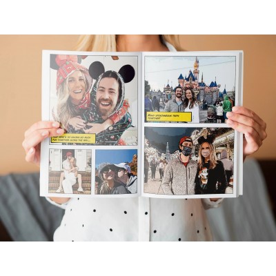 Personalized Comic Book For Couple Valentine's Day Anniversary Gift