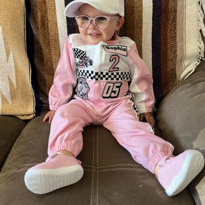 Personalized Kids Racing Jumpsuit for Baby & Toddler Halloween Costume Birthday Gift