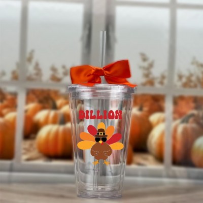 Custom Thanksgiving Cups For Kids Party Favors Gift