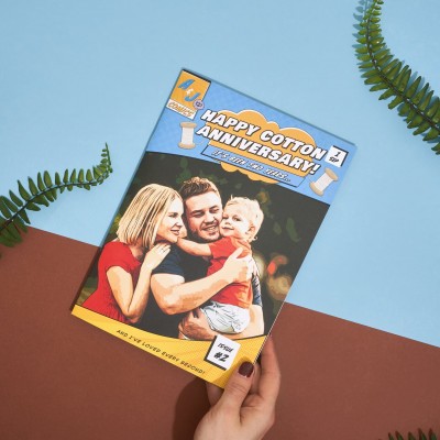 Personalized Comic Book For Couple Valentine's Day Anniversary Gift
