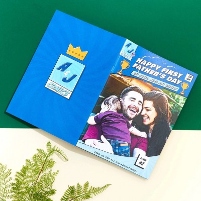 Personalized Comic Book For Couple Valentine's Day Anniversary Gift
